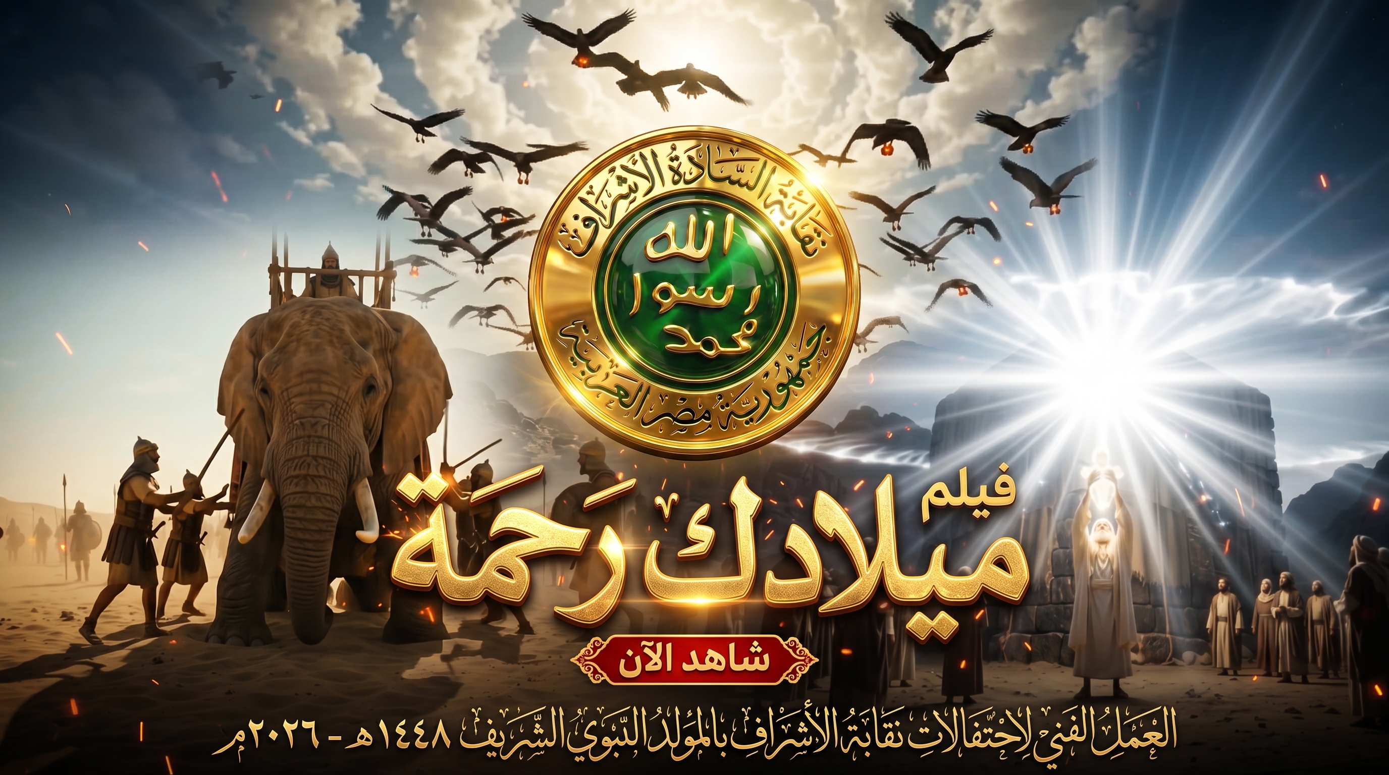شاهدو الأن : «مِيلَادُكَ رَحْمَةٌ»