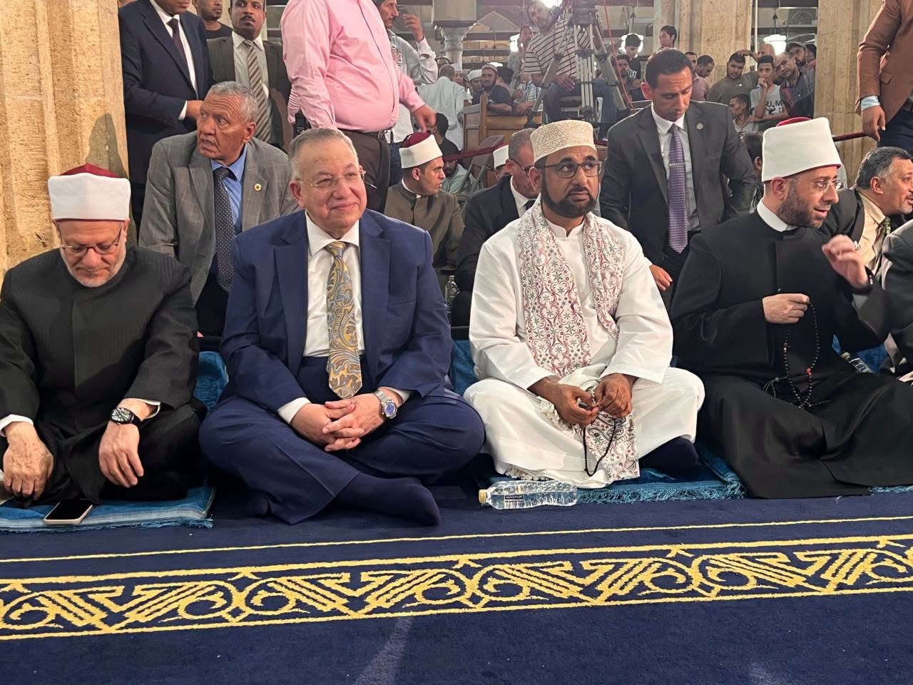 نقيب السادة الأشراف يشارك في احتفالية الجامع الأزهر بالمولد النبوي الشريف